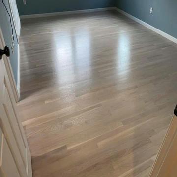Eco-friendly water-based hardwood floor finish in Randolph, MA - American Builder Hardwood Floor